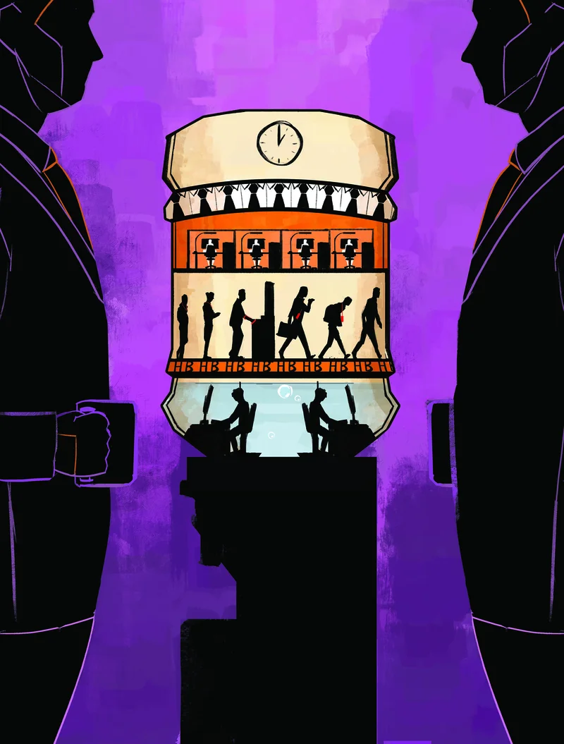Wage Workers - Toby Woodman Artwork